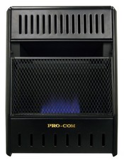 ProCom Liquid Propane Ventless Ice House Heater - 10,000 BTU, T-Stat Control ...