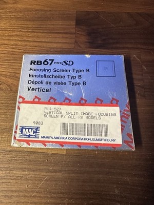 Verre De Visée Mamiya RB67 Pro S / Pro SD – Type A (Très Bon état)