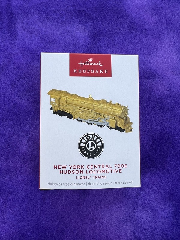 2025 hallmark ornament Limited Edition New York Central 700E Hudson Locomotive