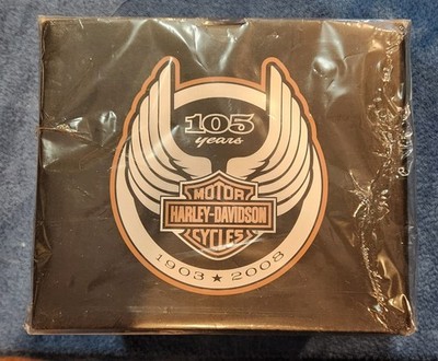 Harley Davidson Motorcycles Ride Pack 105th Anniversary Hat Pin & Bandana Sealed