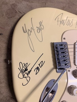Volbeat Signed Electric Guitar All Members 2012