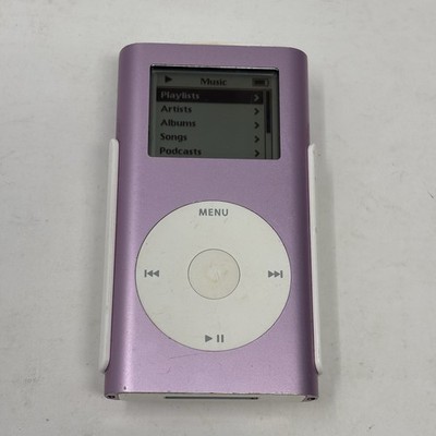 Apple iPod Mini 2nd Gen Pink 4GB A1051 MP3 Player Clip Tested No