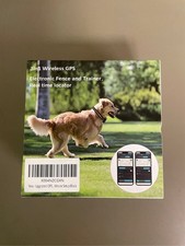 Upgraded GPS Dog Fence  Tracking Collar System - No Subscription Required, Cust
