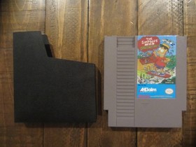 The Simpsons Bart vs the Space Mutants Nintendo Nes Authentic VG Shape