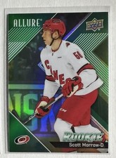 Scott Morrow 2024-25 Allure Rookie Green Rainbow /99 #146 Rangers