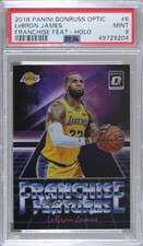 2018 Donruss Optic Franchise Features Holo Prizm LeBron James #6 PSA 9 MINT 0nr3