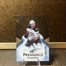 2017-18 Upper Deck Ice Premieres Jaycob Megna RC /1299 #104 Anaheim Ducks