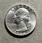 1964 Washington Quarter MS Beautiful coin - WQ11