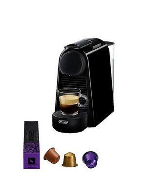DELONGHI Nespresso Essenza Mini EN85.B, stylisches, kompaktes Design, schnelle A