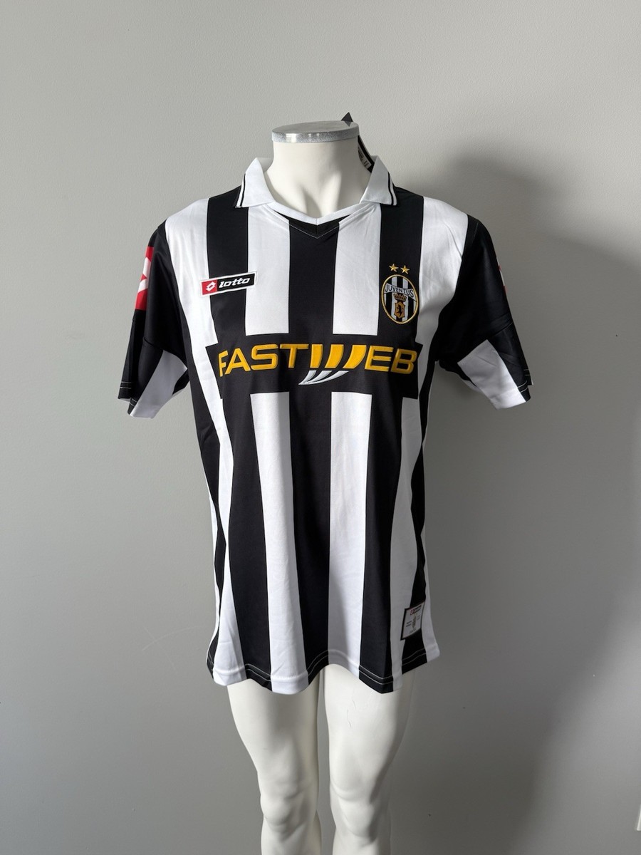 lotto - デルピエロ　ユニホーム　サッカー Alessandro Del Piero Juventus New Men's Retro Lotto Home