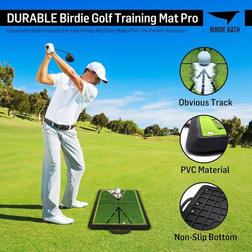 Birdie Mat Pro Premium Swing Training per Analizzare Percorso e Palla... - Foto 4 di 8