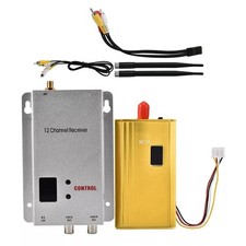 Professional 1.2GHz Wireless Audio/Video Transceiver 500-1200M Transmission