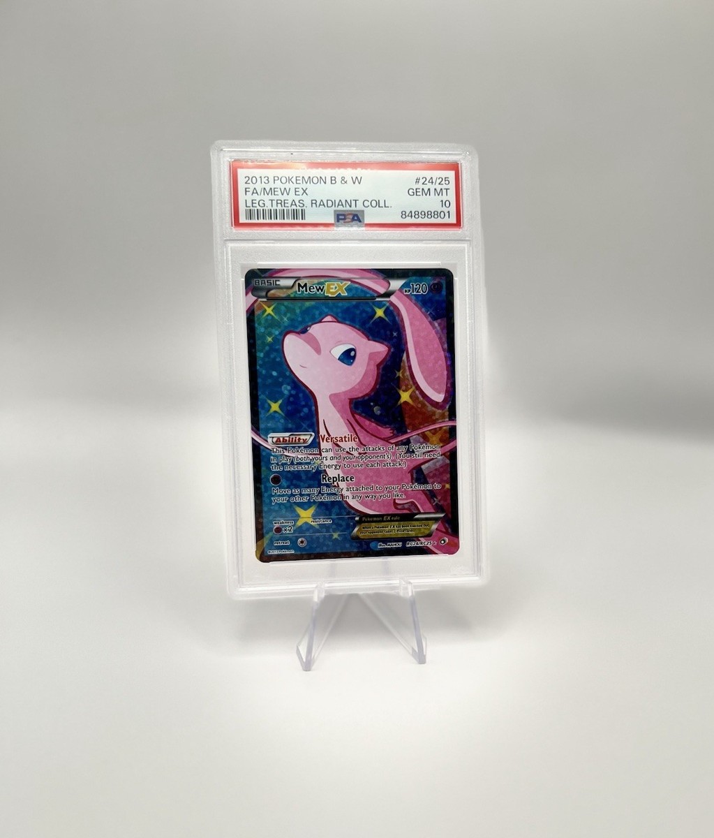 Pokemon Mew EX Legendary Treasures Radiant Coll. Full Art #RC24
