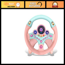 Multifunctional Kids Electric Steering Wheel Toy - Music, Lights, Pretend Drivin