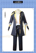 Anime Honkai  star Rail Caelus Cosplay Costumes Suit Halloween Uniform Set Wig