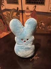 2014 Just Born Blue Peeps Bunny Rabbit Plush Stuffed Animal Toy