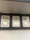 Kennedy Half Dollar Silver Proof NGC Cameo Set 1968-S, 1969-S, 1970-S
