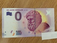 2017-2 300 Jahre Herkules 0 &euro; Null Euro Schein Souvenirschein