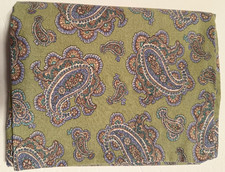 Lauren Ralph Lauren Studio Paisley -Green Pillow Case "Vintage" Standard Size