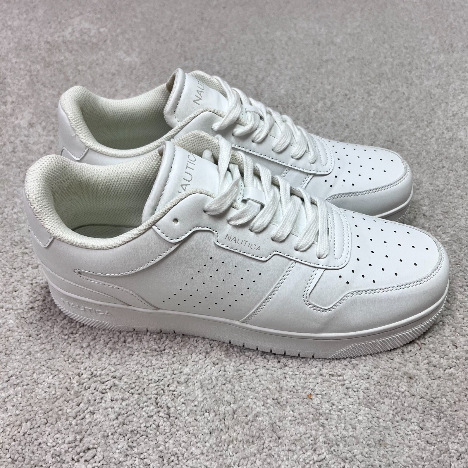 SAOLA Sneakers Nautica Stafford bianche da uomo con lacci taglia 12