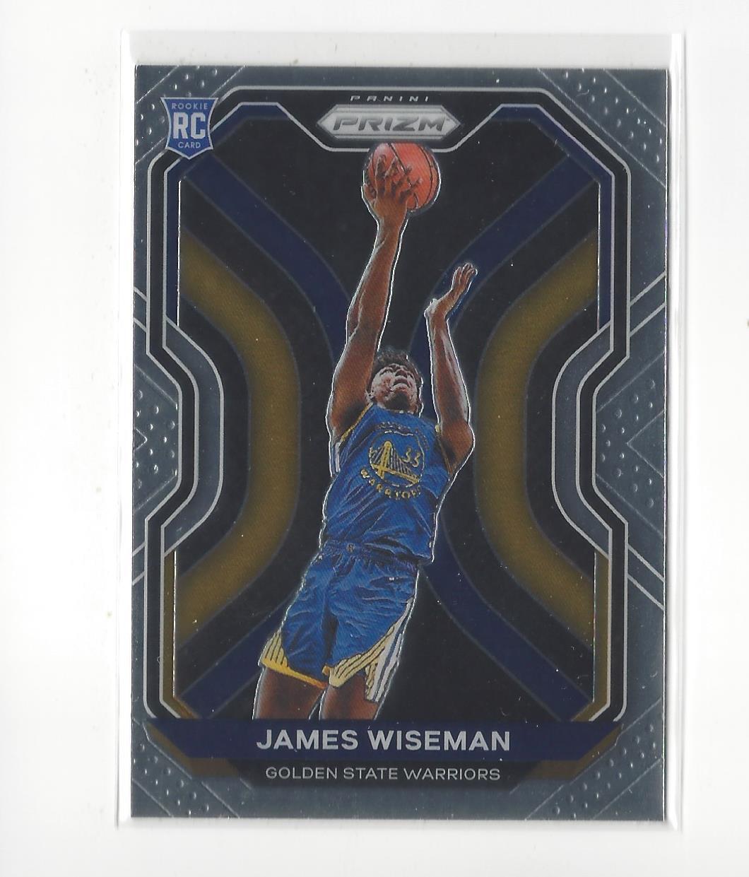 2020-21 Panini Prizm #268 James Wiseman RC Rookie Warriors