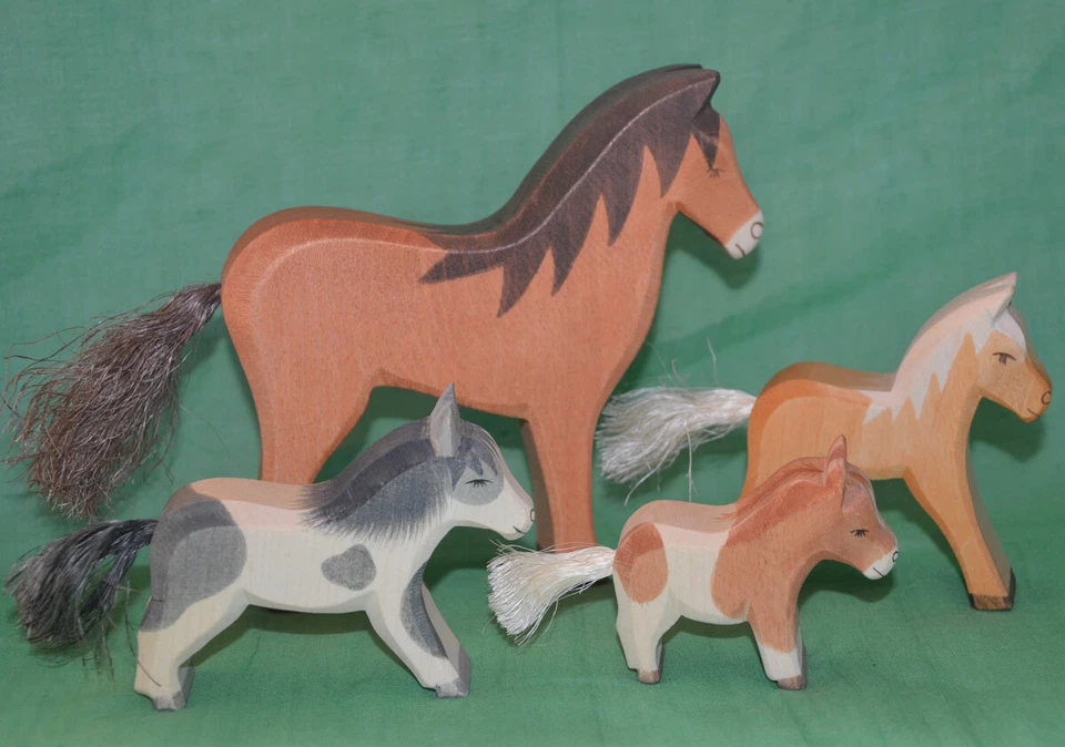 Ostheimer Pferd,Shetland Pony. wählbar, Haflinger, Pferd braun, Pony, Fohlen