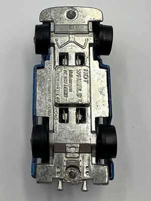 1969 Hot Wheels Redline Volkswagen Beach Bomb HK Blue With Boards