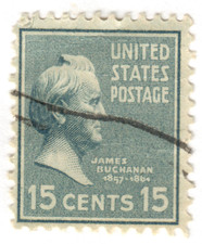 USA - 1938 - Presidential Issue - James Buchanan - 15C - #13