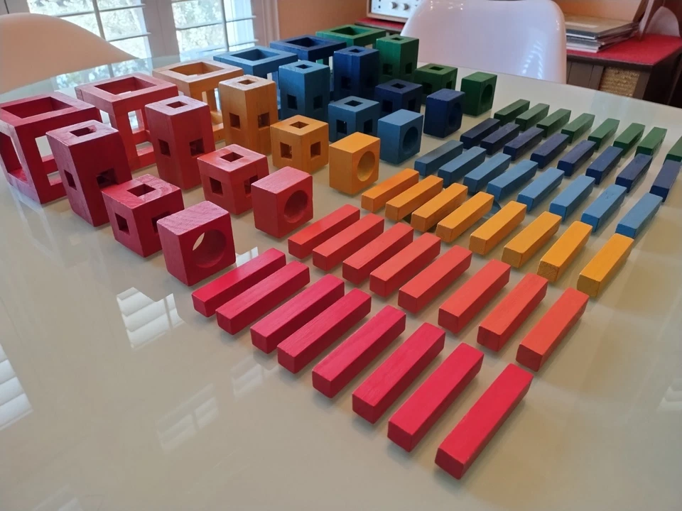 Twig Blocks Building Set by Fat Brain Toy Co. Wood Wooden - Out of Production! - Image 2 of 4