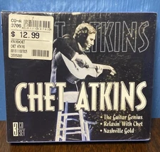 CHET ATKINS Guitar Genius 3 CD Box Set Lot - Vintage Complete Relaxin NEW SEALED
