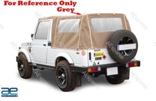 Ricambio Piatto Capote Grigio per Suzuki samurai Ampio Apribile Finestrino Corpo
