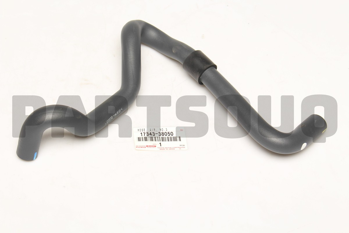 1734338050 Genuine Toyota HOSE, NO.3(FOR AIR INJECTION SYSTEM