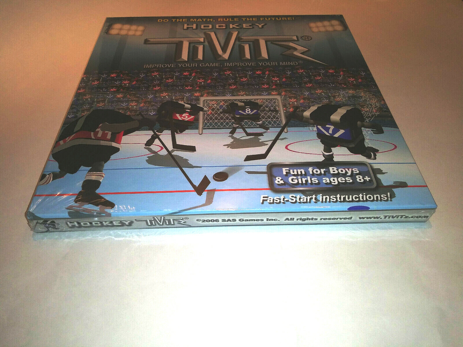 HOCKEY TIVITZ Math Educational Strategy Game FACTORY SEALED NEW 2006 ...