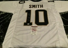 TRE'QUAN SMITH SIGNED CUSTOM PRO STYLE XL SAINTS JERSEY, JSA COA #WPP103995