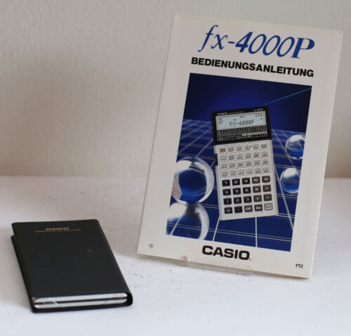 Casio fx-4000P wissenschaftlicher Taschenrechner mit Handbuch in OVP - Picture 2 of 4