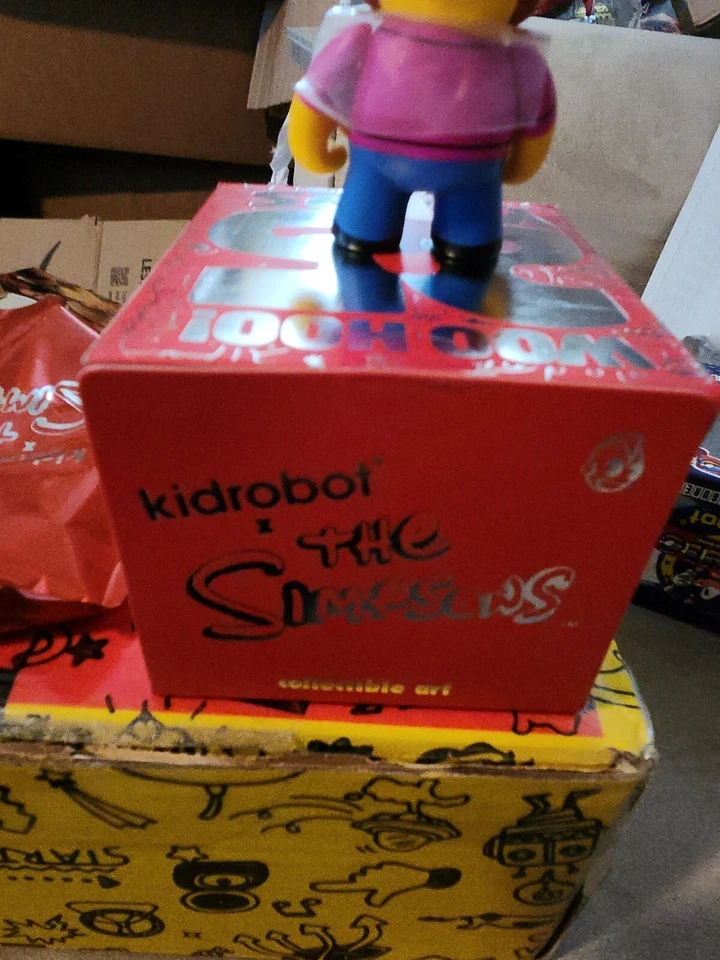 Kidrobot Los Simpson 25 Aniversario 3” Figura Viny Hank Escorpio Como Nueva en Caja Foto 4 de 4