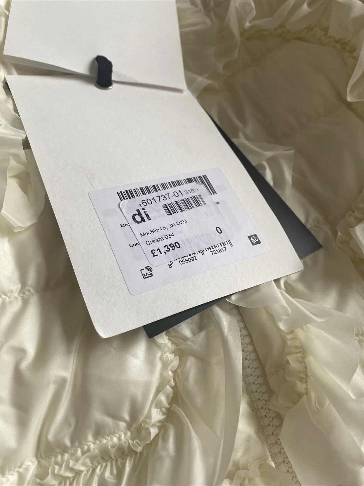 Giacca Moncler Simone Rocha Lily Donna Taglia 0