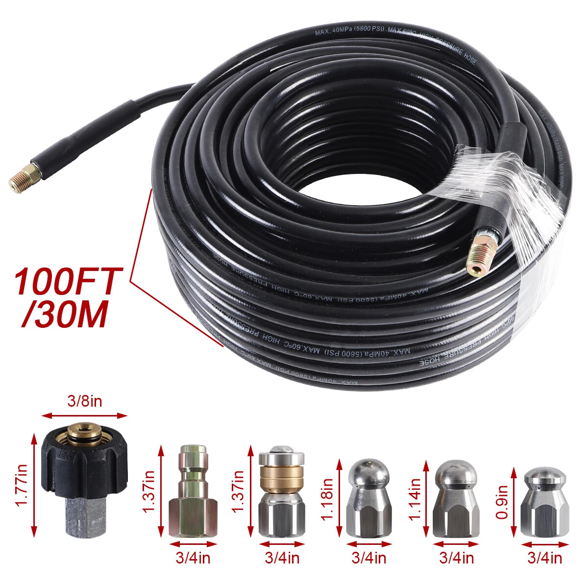 Best pressure washer for sewer deals jetter