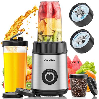 1200W Smoothie Blender, Abuler Personal Blender for Shakes and Smoothies, 13 Pie