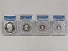 SHARJAH 1970 AH1389 SIMON BOLIVAR/ NAPOLEON / WORLDCUP / MONALISA PCGS 68 PR SET