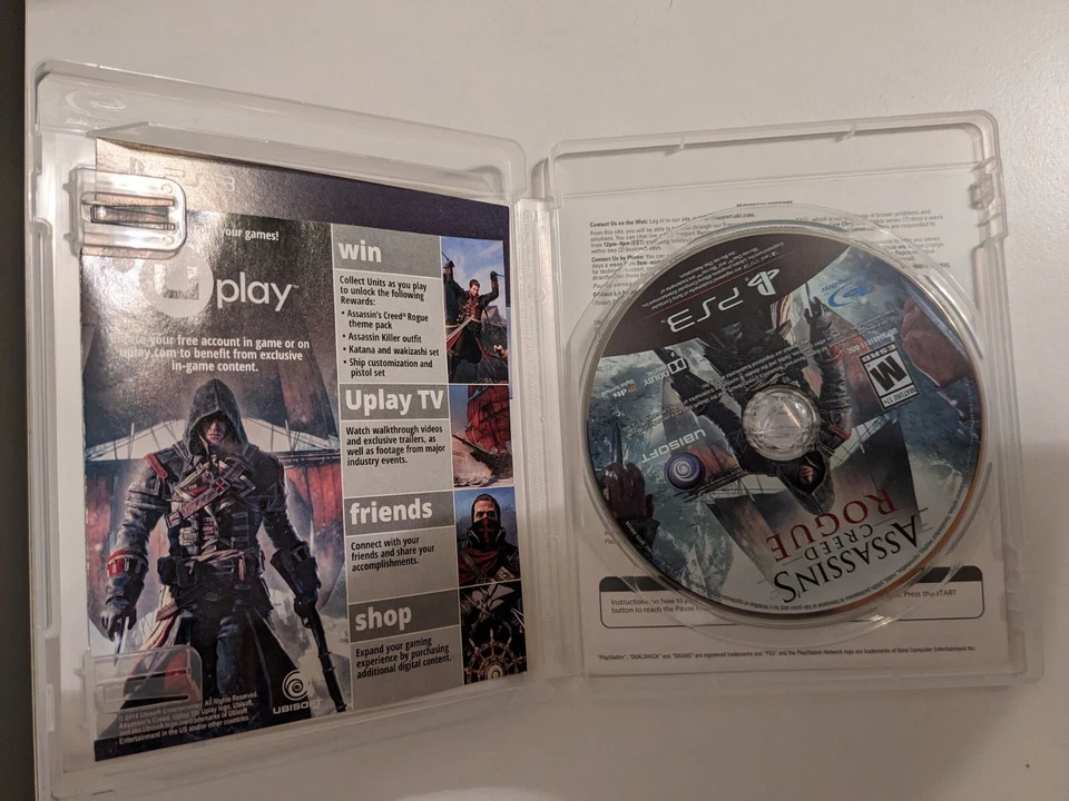Assassin's Creed Lot of 3 CIB Playstation PS3 Games 3 4 & Rogue All Tested/Work - Image 3 of 4