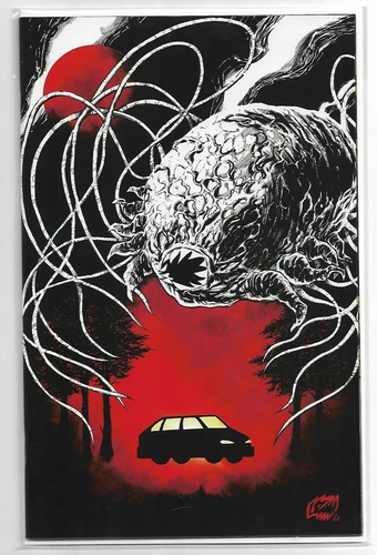 BEYOND THE BREACH #1 UZAN Bloody Breach Virgin Variant LTD 200 COA Aftershock