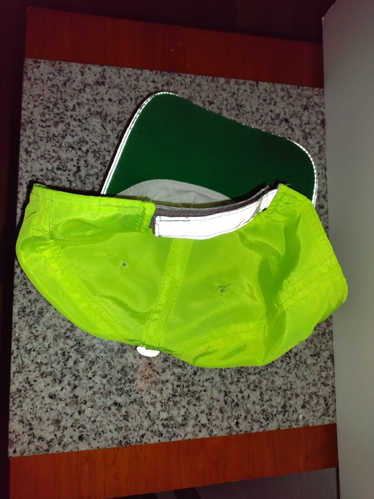 Chartreuse-Reflective Ball-Cap, Adjustable - Adul… - image 4