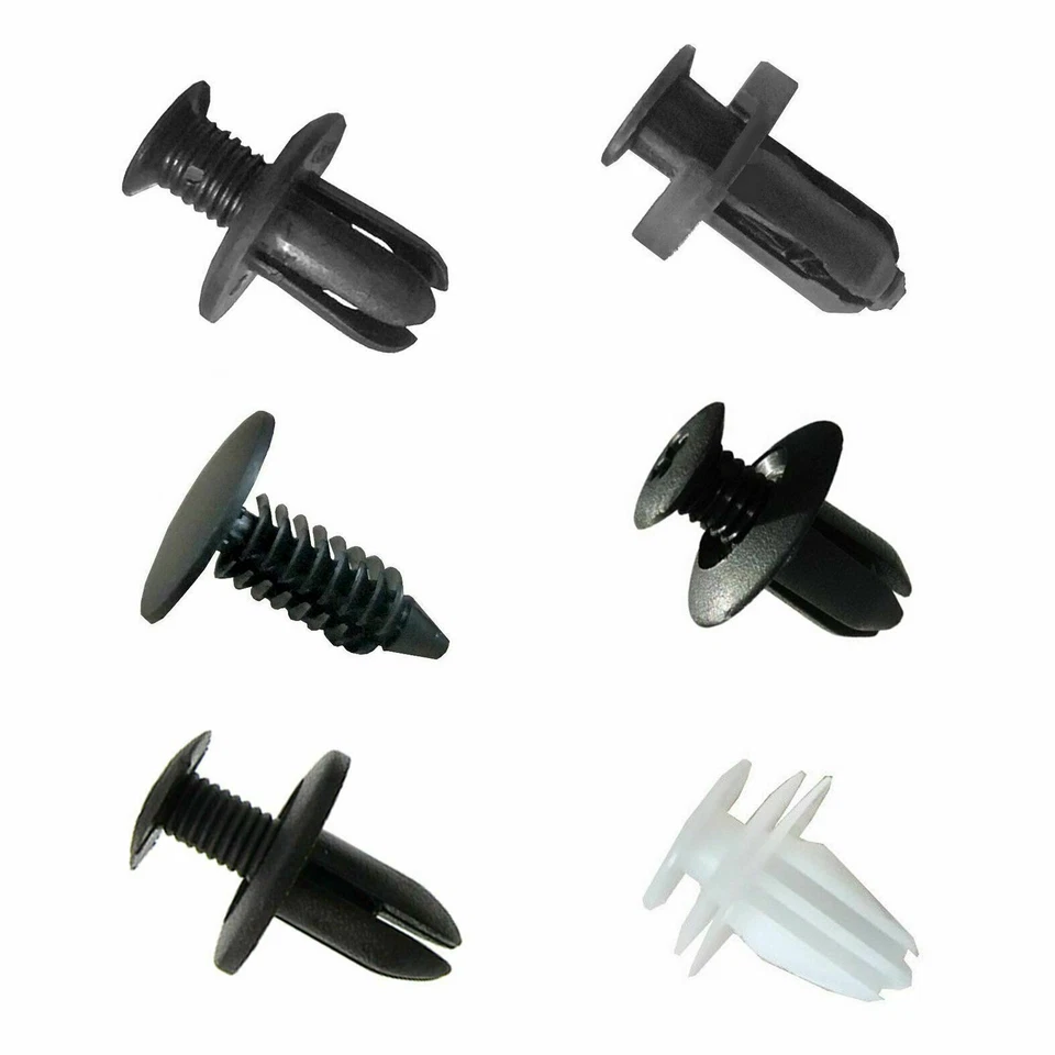 100X For Toyota Fixing Fastener Kit Bumper Fender Liner Push Type Retainer Clips - Image 4 of 4