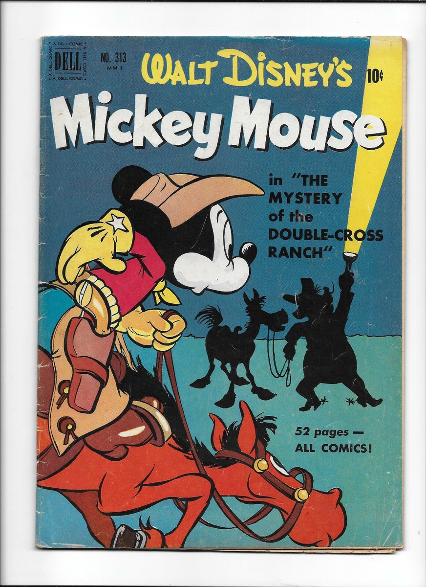 FOUR COLOR #313 [1950 GD-VG] MICKEY MOUSE | eBay