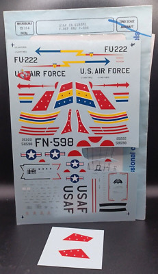 MicroScale | No. 72-172 | 1:72 F-86F & F-80B Decals INCOMPLETE