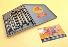 Drill Hog® 10 Pc Left Hand Drill Bits Plus Screw Extractors Lifetime Warranty 