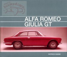 Alfa Romeo Dasse Giulia Gt Book Gtv Sprint Gta Gtc 2000 1750 Veloce Bertone 1600