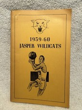 Vtg. Booklet Recaps 1959-60 Jasper IN High School Boys’ Basketball Stories & Box