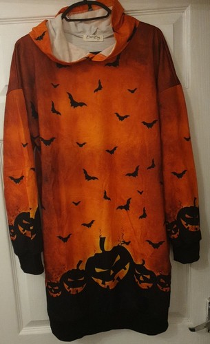 BESSER BAY  Woman Halloween Hoodie /party Costume Size Small - Afbeelding 1 van 6